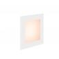 Preview: SLV FRAME LED Quadratische Wandeinbauleuchte BASIC mit warmweißem Licht 1000576